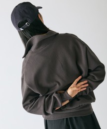 Healthknit/ヘルスニット Classic Sweat Collared Half Zip スタンダードウェイト ハーフジップスウェット