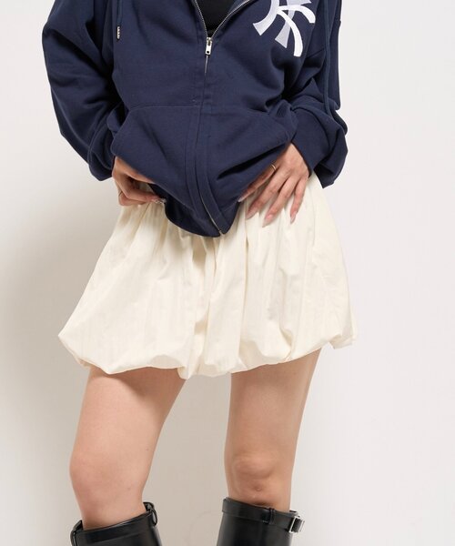 WHO'S WHO gallery（フーズフーギャラリー）の「バルーンスカパン（その他パンツ・レディース・ブラック/ホワイト・FREE）」の20枚目の写真