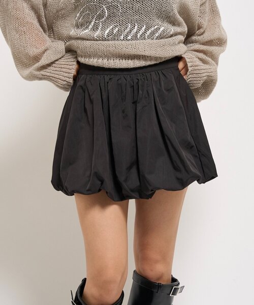 WHO'S WHO gallery（フーズフーギャラリー）の「バルーンスカパン（その他パンツ・レディース・ブラック/ホワイト・FREE）」の14枚目の写真