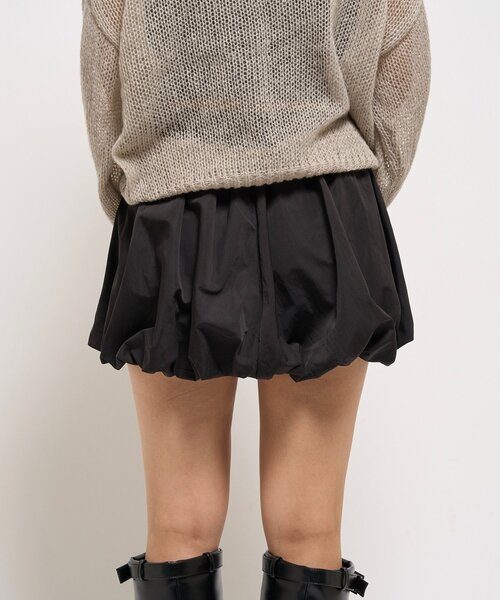 WHO'S WHO gallery（フーズフーギャラリー）の「バルーンスカパン（その他パンツ・レディース・ブラック/ホワイト・FREE）」の3枚目の写真