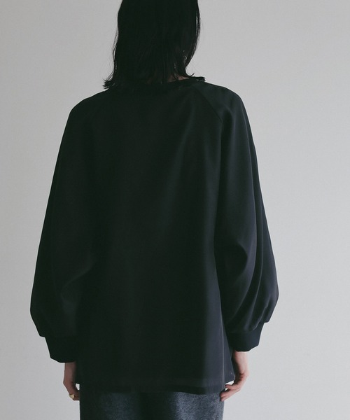セール】SHEER LAYERED CUT TOPS（スウェット）｜MANOF（マノフ）の