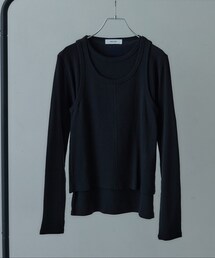 GALLEST | タンクレイヤーフライスカットソー(Tシャツ/カットソー)
