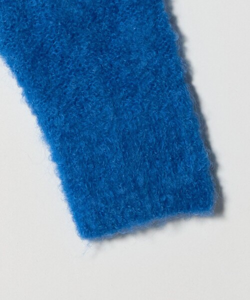 BEAUTY&YOUTH UNITED ARROWS(ビューティーアンドユースユナイテッドアローズ)の「ウールブレンド ブークレ クルーネックカーディガン(カーディガン/ボレロ・レディース・ロイヤルブルー/ブラック/オフホワイト・FREE)」の18枚目の写真