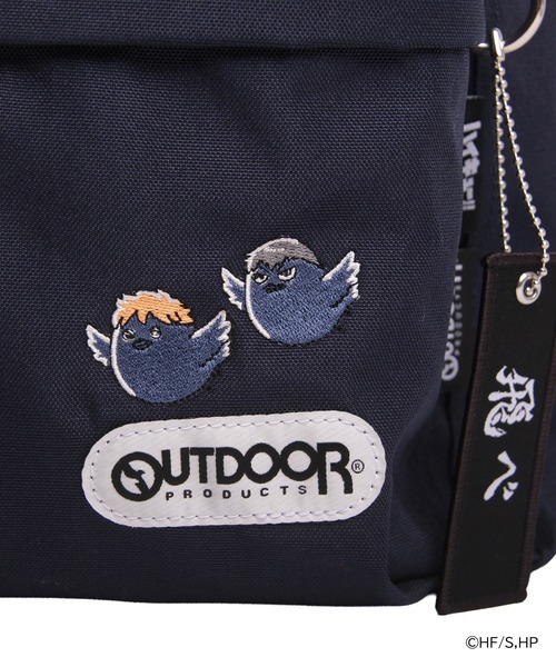 OUTDOOR PRODUCTS(アウトドアプロダクツ)の「リュックサック ポリエステル ハイキュー!!×OUTDOOR PRODUCTS(バックパック/リュック・レディース・ブラック/ブラック×レッド/ベージュ/ネイビー・FREE)」の18枚目の写真