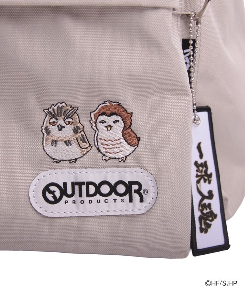 OUTDOOR PRODUCTS(アウトドアプロダクツ)の「リュックサック ポリエステル ハイキュー!!×OUTDOOR PRODUCTS(バックパック/リュック・レディース・ブラック/ブラック×レッド/ベージュ/ネイビー・FREE)」の10枚目の写真