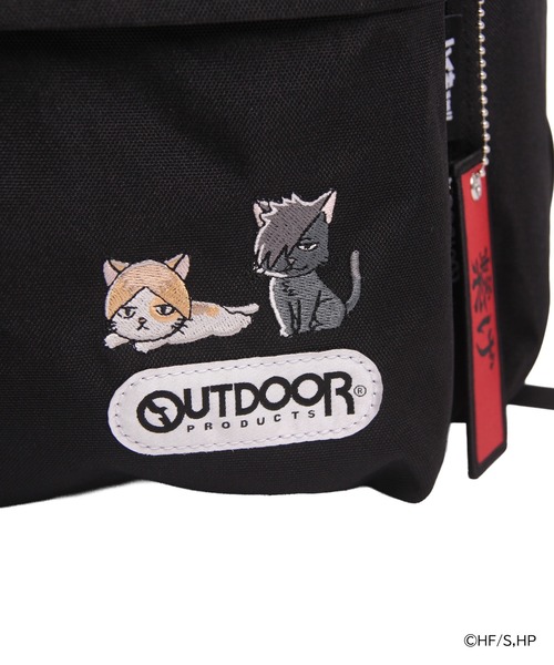 OUTDOOR PRODUCTS(アウトドアプロダクツ)の「リュックサック ポリエステル ハイキュー!!×OUTDOOR PRODUCTS(バックパック/リュック・レディース・ブラック/ブラック×レッド/ベージュ/ネイビー・FREE)」の8枚目の写真