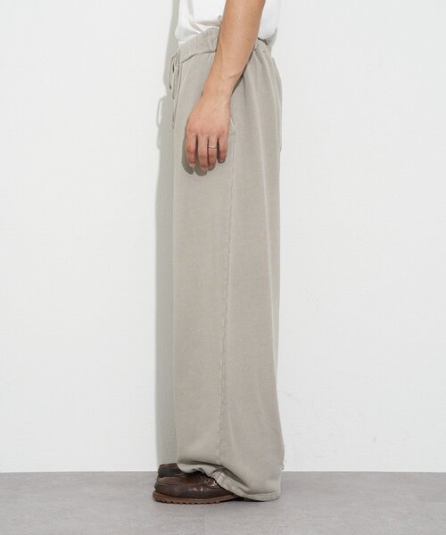 CIAOPANIC（チャオパニック）の「ピグメントワイドスウェットパンツ（その他パンツ・メンズ・チャコールグレー/グレイッシュベージュ・LARGE/MEDIUM）」の15枚目の写真