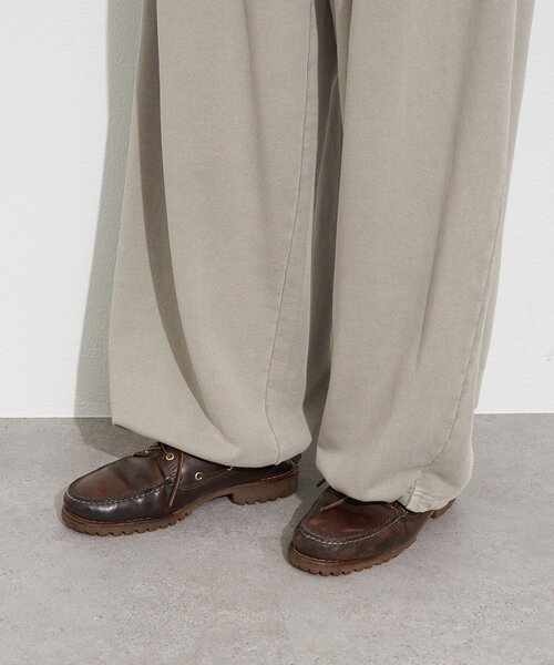 CIAOPANIC（チャオパニック）の「ピグメントワイドスウェットパンツ（その他パンツ・メンズ・チャコールグレー/グレイッシュベージュ・LARGE/MEDIUM）」の22枚目の写真