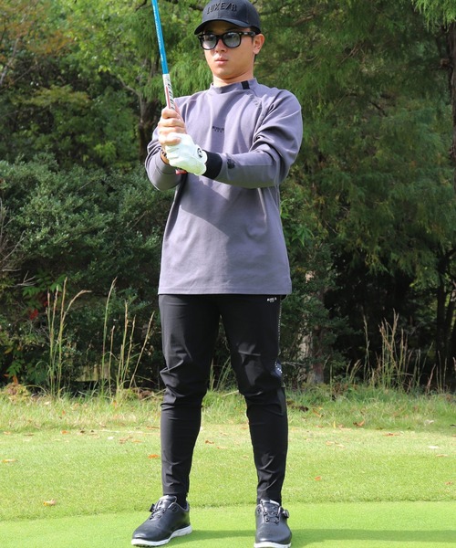 LUXE/R GOLF(ラグジュ ゴルフ)の「(RM)【LUXE/R GOLF】ストレッチ クロス サイドライン プリント チノパンツ(チノパンツ・メンズ・グレー/ブラック/カーキ/ベージュ・XL/L/M)」の22枚目の写真