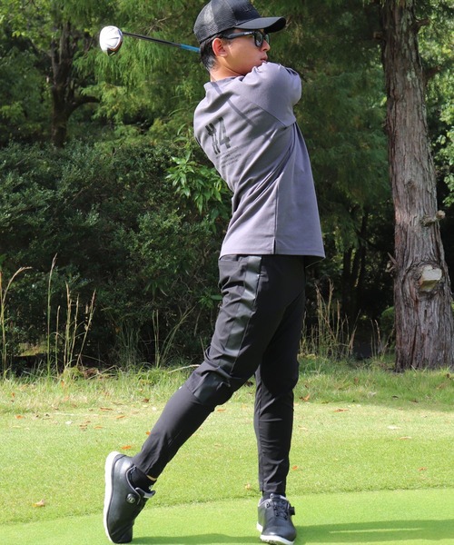 LUXE/R GOLF(ラグジュ ゴルフ)の「(RM)【LUXE/R GOLF】ストレッチ クロス サイドライン プリント チノパンツ(チノパンツ・メンズ・グレー/ブラック/カーキ/ベージュ・XL/L/M)」の21枚目の写真