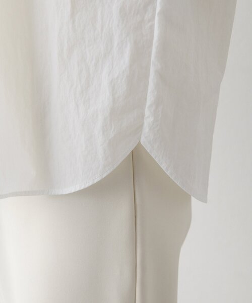 Whim Gazette（ウィムガゼット）の「ギャザーボウタイブラウス（シャツ/ブラウス・レディース・ホワイト/ブラック・FREE）」の21枚目の写真