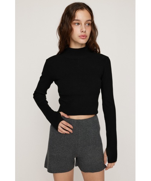 セール】【2サイズ展開】BASIC HG RIB H/N TOPS ベーシック ハイゲージ