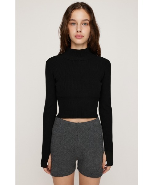 セール】【2サイズ展開】BASIC HG RIB H/N TOPS ベーシック ハイゲージ