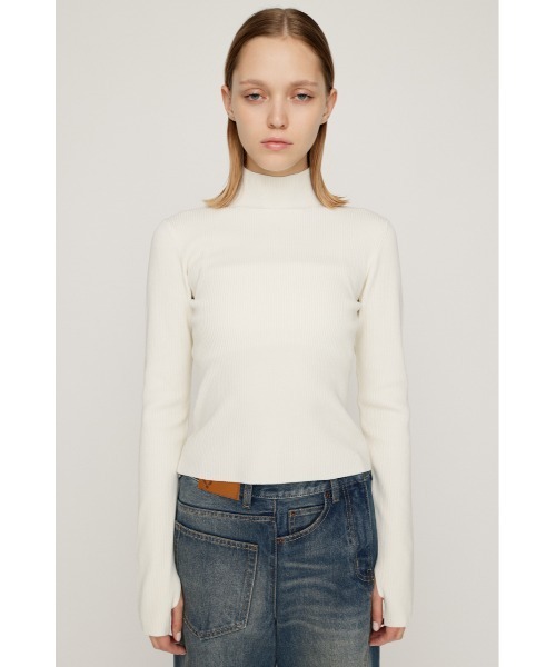 セール】【2サイズ展開】BASIC HG RIB H/N TOPS ベーシック ハイゲージ