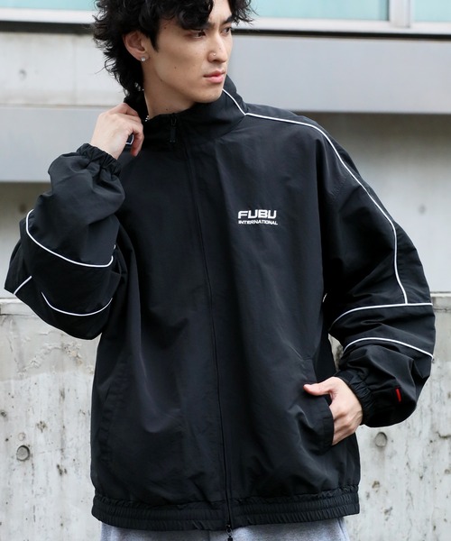 セール】【FUBU/フブ】 Nylon Track Jacket / ナイロン トラック