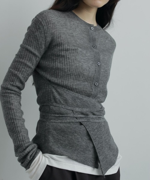 anuke（アンヌーク）の「Cable Knit Cardigan（カーディガン/ボレロ