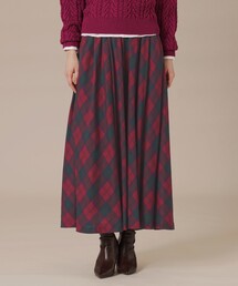 MACKINTOSH LONDON（マッキントッシュ ロンドン）の「【婦人画報11月号掲載】シアーウールチェックスカート（スカート・レディース）」