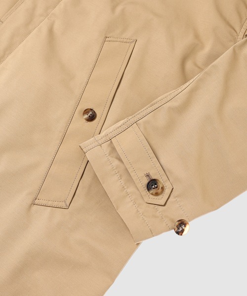 COMME des GARCONS HOMME(コム デ ギャルソン・オム)の「COTTON ESTER HOODED COAT(ステンカラーコート・メンズ・ネイビー/ベージュ・S/L/M/XS)」の6枚目の写真