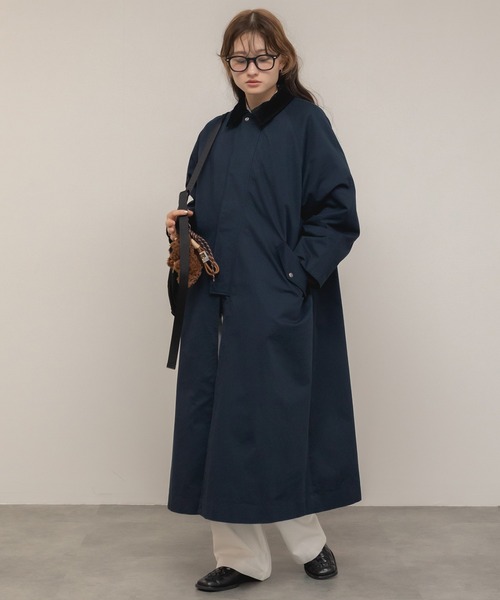 セール】【original】3WAYケープ付ロングコート / ステンカラー