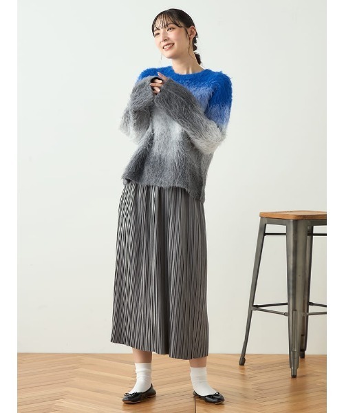 HARUYAMA(ハルヤマ)の「【WEB限定】グラデーションプルオーバー FURRY(ニット/セーター・レディース・ピンク/ブルー・F)」の11枚目の写真