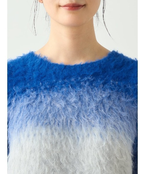 HARUYAMA(ハルヤマ)の「【WEB限定】グラデーションプルオーバー FURRY(ニット/セーター・レディース・ピンク/ブルー・F)」の7枚目の写真