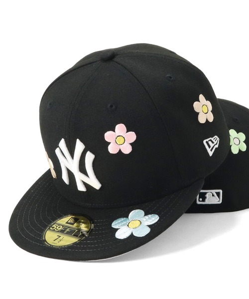 ニューエラキャップ 59FIFTY 花柄MLB ONSPOTZ別注(キャップ)|NEW ニューエラキャップ 59FIFTY 花柄MLB ONSPOTZ別注(キャップ)|NEW