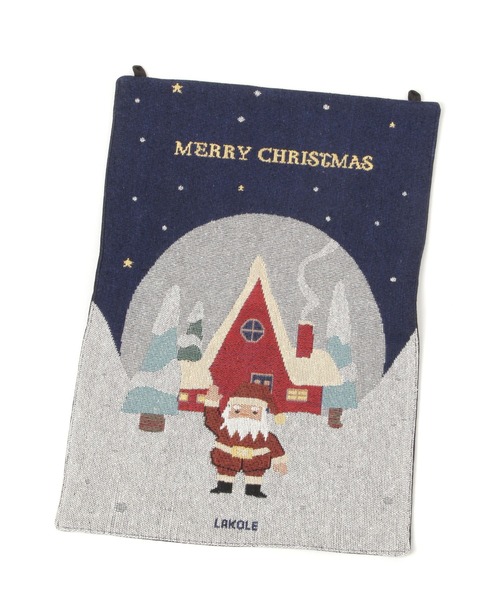 セール】ジャガードタペストリー[サンタ] / 590781（インテリア雑貨