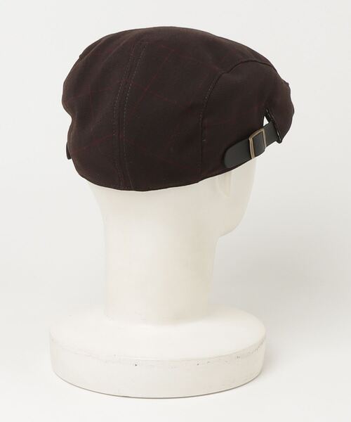 Fabulous（ファビュラス）の「サイドベルトチェックハンチング（ハンチング/ベレー帽・メンズ・ブラウン/ブラック/ブルー系/ブラック系・FREE）」の21枚目の写真