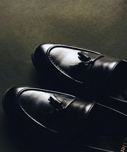 本革 スリム タッセル ローファー / London Shoe Make Oxford and