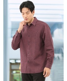 メンズのシャツ/ブラウス（レッド/赤色系・無地）ファッション通販