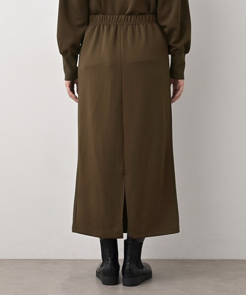 Dessin（デッサン）の「【セットアップ可/洗える】切り替えデザインサイドリブスカート（スカート・レディース・ブラック/ブラウン系その他・01/02）」の13枚目の写真