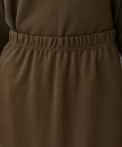 Dessin（デッサン）の「【セットアップ可/洗える】切り替えデザインサイドリブスカート（スカート・レディース・ブラック/ブラウン系その他・01/02）」の14枚目の写真