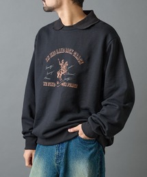 COLONY 2139 | 襟付きプリントスウェット(スウェット)