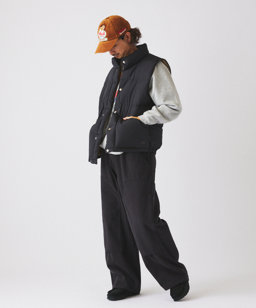 JOURNAL STANDARD relume(ジャーナルスタンダード レリューム)の「フェード ダック ダブルニー イージーパンツ(その他パンツ・メンズ・ブラック系その他/ライトグリーン/ブラウン・LARGE/MEDIUM)」の8枚目の写真