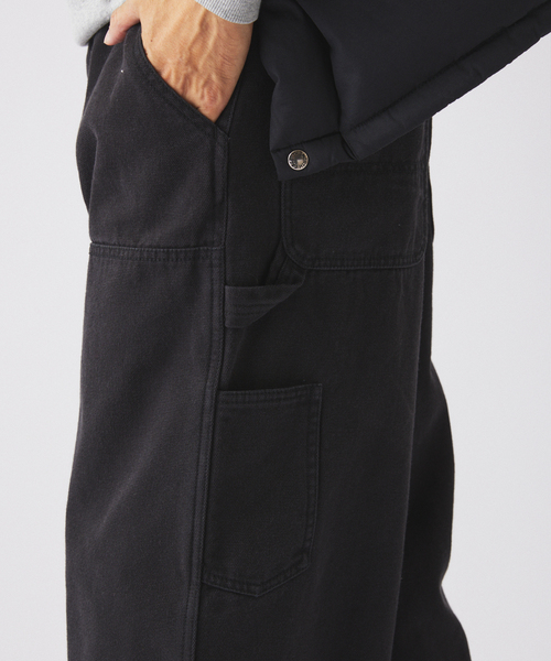 JOURNAL STANDARD relume(ジャーナルスタンダード レリューム)の「フェード ダック ダブルニー イージーパンツ(その他パンツ・メンズ・ブラック系その他/ライトグリーン/ブラウン・LARGE/MEDIUM)」の13枚目の写真