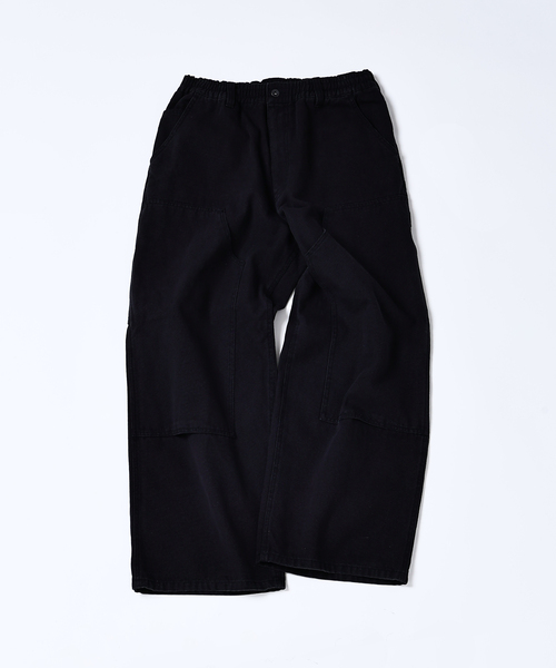 JOURNAL STANDARD relume(ジャーナルスタンダード レリューム)の「フェード ダック ダブルニー イージーパンツ(その他パンツ・メンズ・ブラック系その他/ライトグリーン/ブラウン・LARGE/MEDIUM)」の18枚目の写真