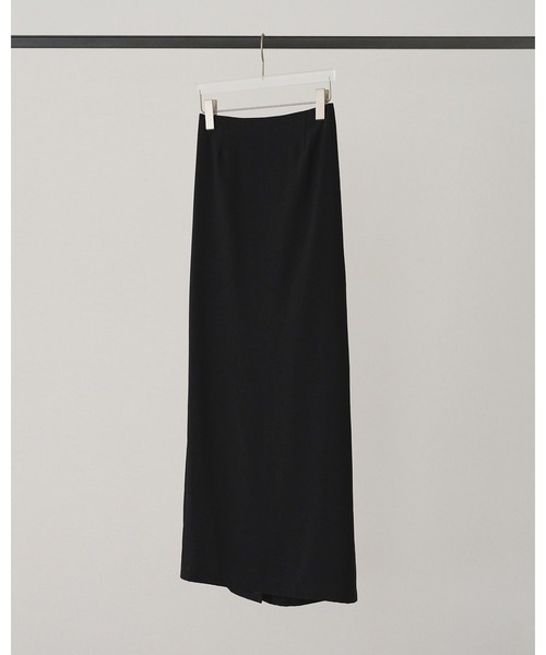 anuke(アンヌーク)の「Georgette Pencil Skirt(スカート・レディース・アイボリー/ブラック・36inch/38inch)」の12枚目の写真