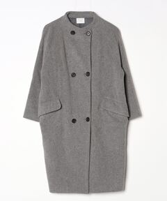 CINOH/チノ】別注 WOOL CASIMERE W FACE COAT/ウールカシミアダブル