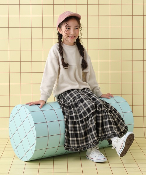 LEPSIM(レプシィム)の「【KIDS】コーデュロイロゴキャップ 608070(キャップ・キッズ・ブラウン/アイボリー/ライトピンク・ONE SIZE)」の22枚目の写真
