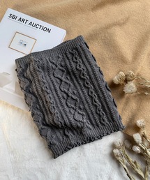 CALIFORNIA OUTFITTERS（カリフォルニア アウトフィッターズ）の「10E3 あったか ニュアンスカラーソフトモール ケーブル柄 腹巻き（インナーウェア/肌着）」
