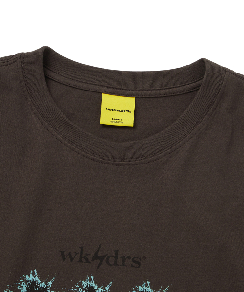 WKNDRS(ウィーキャンドース)の「THIEVES T-SHIRT (BROWN)(Tシャツ/カットソー・レディース・その他・MEDIUM/LARGE/X-LARGE/SMALL)」の6枚目の写真