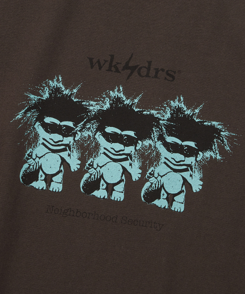 WKNDRS(ウィーキャンドース)の「THIEVES T-SHIRT (BROWN)(Tシャツ/カットソー・レディース・その他・MEDIUM/LARGE/X-LARGE/SMALL)」の7枚目の写真