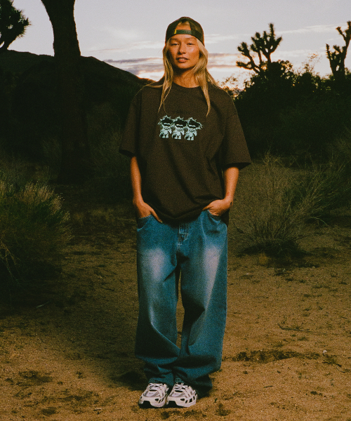 WKNDRS(ウィーキャンドース)の「THIEVES T-SHIRT (BROWN)(Tシャツ/カットソー・レディース・その他・MEDIUM/LARGE/X-LARGE/SMALL)」の4枚目の写真