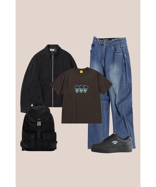 WKNDRS(ウィーキャンドース)の「THIEVES T-SHIRT (BROWN)(Tシャツ/カットソー・レディース・その他・MEDIUM/LARGE/X-LARGE/SMALL)」の11枚目の写真