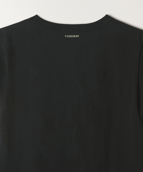 TTUDEMENT（トュードメント）の「TTUDEMENT MARKET TEE BLACK（Tシャツ/カットソー・レディース・その他・FREE）」の6枚目の写真