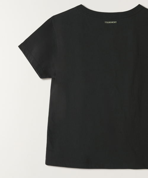TTUDEMENT（トュードメント）の「TTUDEMENT MARKET TEE BLACK（Tシャツ/カットソー・レディース・その他・FREE）」の8枚目の写真
