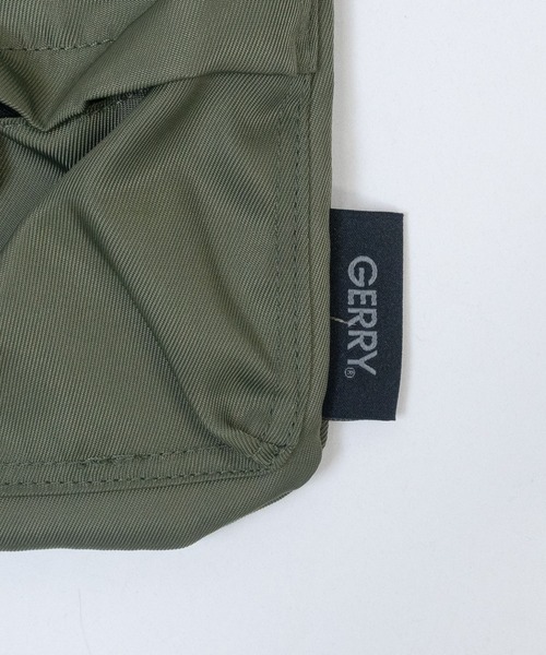 GERRY（ジェリー）の「【Y】〔GERRY/ジェリー〕ダブルポケット ヘルメットバッグ（ショルダーバッグ・メンズ・ダークグリーン/ブラック・FREE）」の13枚目の写真