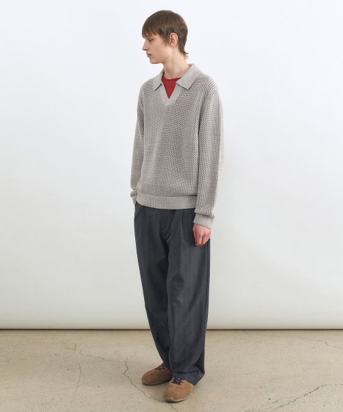 INSILENCE(インサイロンス)の「カラー ミックスド カラー ニット CREAM BEIGE(ニット/セーター・レディース・その他・SMALL/MEDIUM/LARGE)」の3枚目の写真