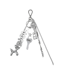 IUGAMAKARAS（イウガマカラス）の「Silver IUGA Keyring（キーケース/キーアクセサリー）」
