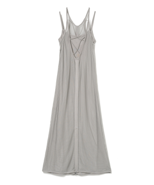 MILLO WOMEN（ミロウーマン）の「メッシュバックストリングジャージドレス[ライトグレー]（ワンピース・レディース・その他・SMALL/MEDIUM）」の4枚目の写真